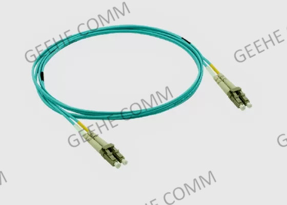 50/125µM OFNR 정격 10Gb Lc Lc Om3 패치 코드 다중 모드