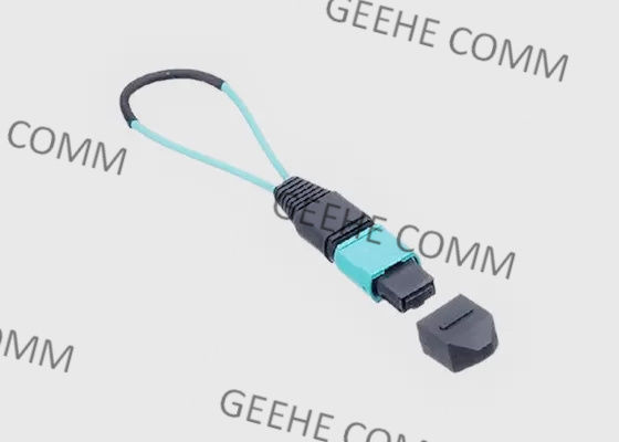 0.3m OM4 MPO MTP 광섬유 되돌림 어댑터