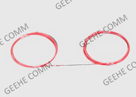 1x2 공항 900 um 루즈 튜브 융합된 WDM 재킷 SMF28e 섬유 1m 극소량의 섬유 길이
