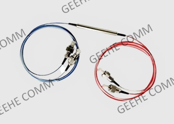 스틸 튜브 1310nm 사고 방식은 FC / PC 연결기와 WDM 저손실을 녹였습니다