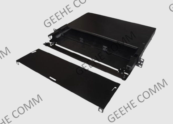 1U 3 어댑터 섬유 패치와 접합 패널 바깥쪽에 미끄러지세요