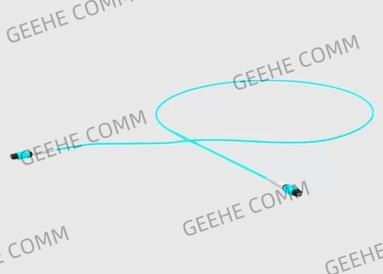 프리 말단 2M 40G 16F MPO 트렁크 케이블