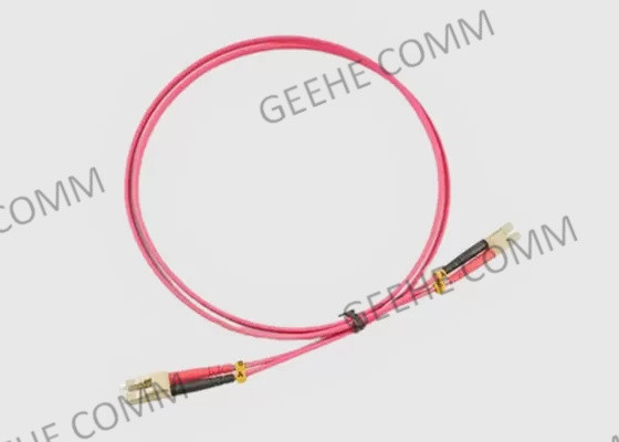 다중 모드 OM1 62.5/125 LC-LC 두 부분으로 된 광섬유 점퍼 케이블 10M