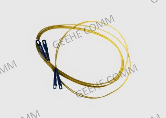 3M 노란 LSZH 재킷은 9/125 SC-SC PC 섬유 패치 코드를 이중화합니다