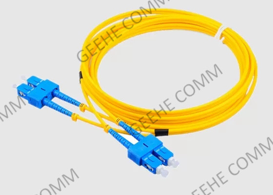 SC APC 3.0 밀리미터 10M 두 부분으로 된 광섬유 패치 코드