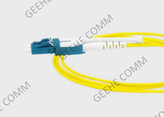 두 부분으로 된 SMF G.657A1 10M 유니부트 광 섬유용 패치 케이블 LC / LC
