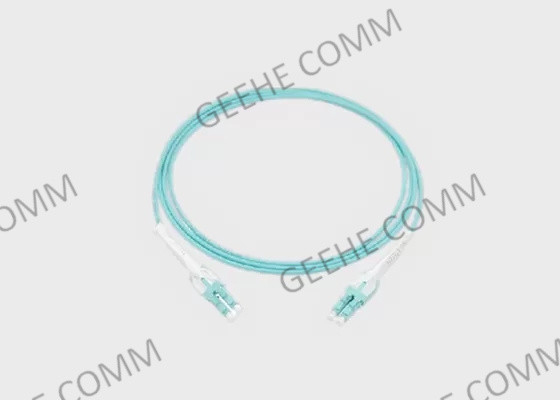 탭 10Gb 40Gb OM3 LC를 LC 두 부분으로 된 섬유 패치 케이블로 끌어 당기세요