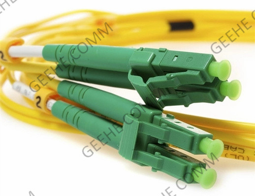 LC APC 두 부분으로 된 OS2 단일모드 PVC 광 섬유용 패치 케이블 5M 2.0 밀리미터에 대한 LC APC