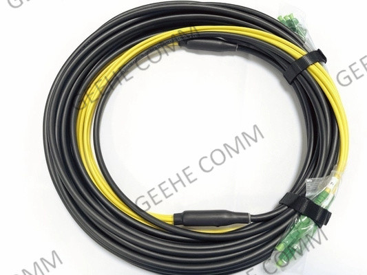 4 섬유 단일모드 탈출 cables,12m