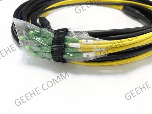 4 섬유 단일모드 탈출 cables,12m