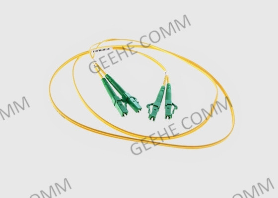 LC-LC G657A 다중 모드 PVC (OFNR는) 100M 섬유 패치 코드를 이중화합니다