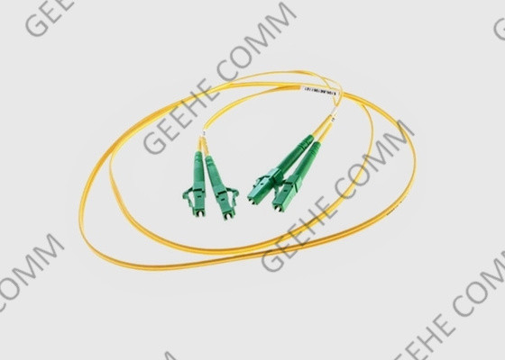 LC-LC G657A 다중 모드 PVC (OFNR는) 100M 섬유 패치 코드를 이중화합니다