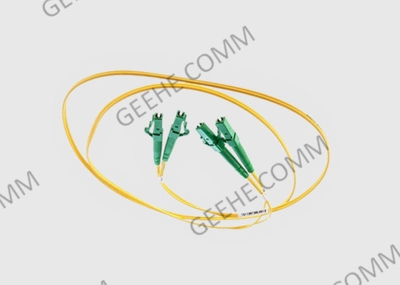 LC-LC G657A 다중 모드 PVC (OFNR는) 100M 섬유 패치 코드를 이중화합니다