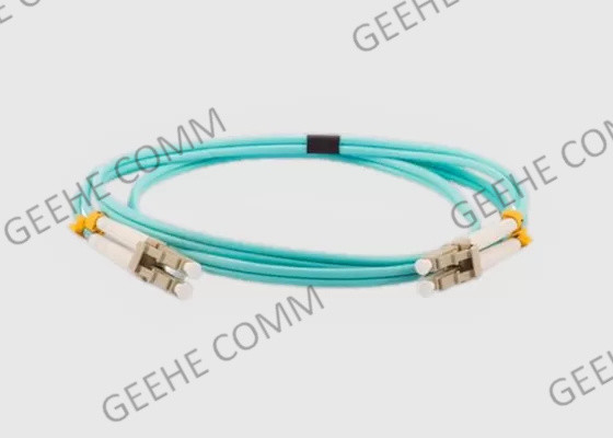 50/125µM OFNR 정격 10Gb Lc Lc Om3 패치 코드 다중 모드