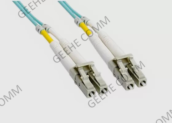 50/125µM OFNR 정격 10Gb Lc Lc Om3 패치 코드 다중 모드