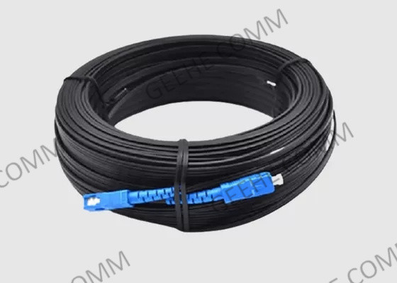 Corning Fiber G657A 단일 모드 OFNR 재킷 섬유 패치는 SC에서 SC Simplex로 연결