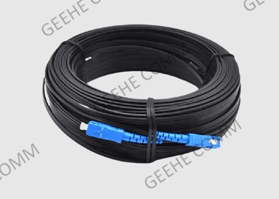 Corning Fiber G657A 단일 모드 OFNR 재킷 섬유 패치는 SC에서 SC Simplex로 연결