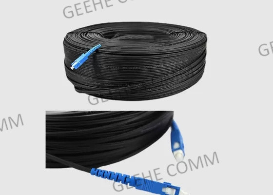 Corning Fiber G657A 단일 모드 OFNR 재킷 섬유 패치는 SC에서 SC Simplex로 연결