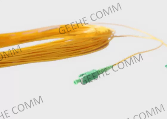 FTTH 실내이 2.0 밀리미터 PVC 단일모드 SC UPC 광섬유 점퍼
