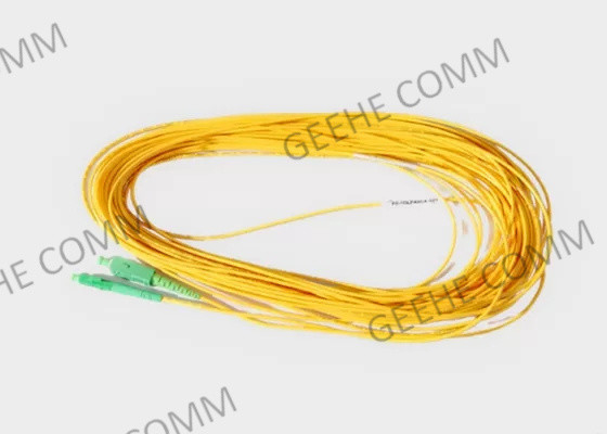 FTTH 실내이 2.0 밀리미터 PVC 단일모드 SC UPC 광섬유 점퍼