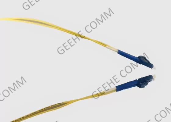 LC에 대한 2.0 밀리미터 단일모드 G657A 25M 두 부분으로 된 섬유 패치 코드 LC