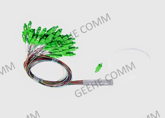 APC 연결기 60/40이 분리한 1x 26 단일모드 PLC 섬유 분배기 강관 SC /