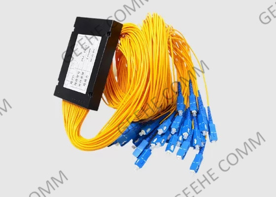 1x32 SC-UPC 광섬유 PLC 스플리터 모듈 단일 모드 Corning Fiber