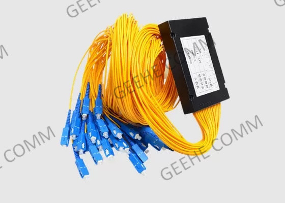 1x32 SC-UPC 광섬유 PLC 스플리터 모듈 단일 모드 Corning Fiber
