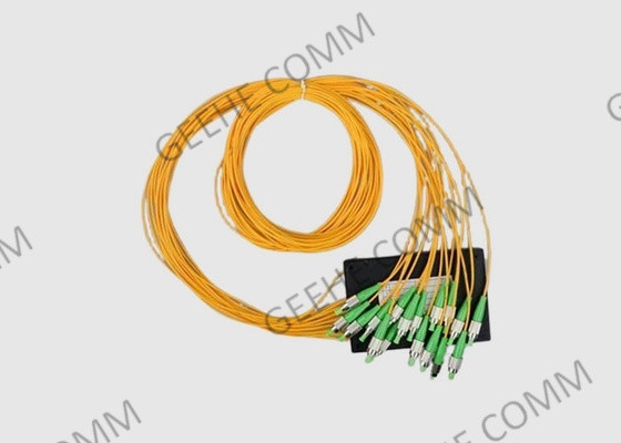 2.0mm 섬유 단일 모드 FC APC 연결관 1×16 광섬유 쪼개는 도구 상자