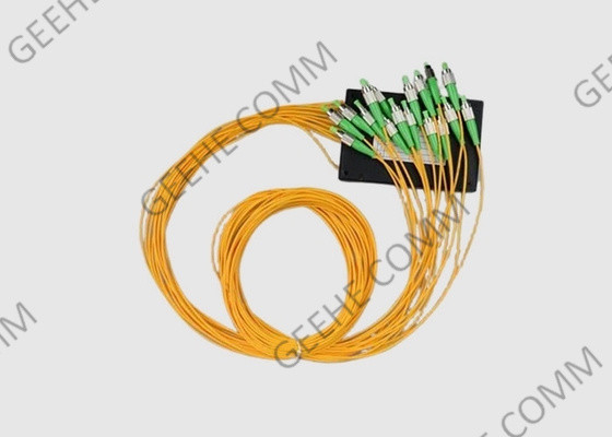 2.0mm 섬유 단일 모드 FC APC 연결관 1×16 광섬유 쪼개는 도구 상자