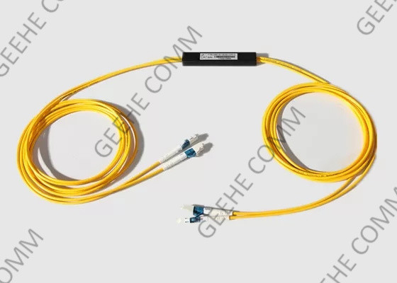 ABS 타입 LC 자동 위상 조정 1550nm 1m 2×2 1x2 Plc 분배기