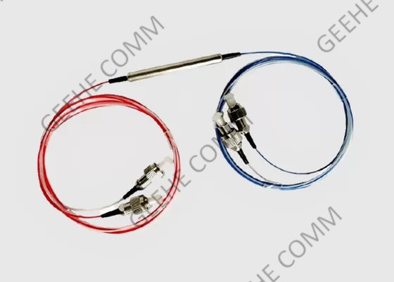 단일 모드 2X2 FC/APC FBT 쪼개는 도구 느슨한 관을 가진 이중 창 0.9mm 섬유