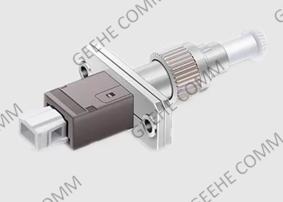 MU 여성 단순한 FTTH  광섬유 케이블 접속기에게 여성인 FC