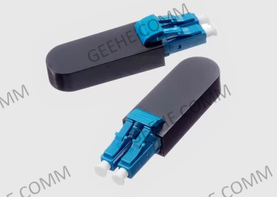 40G 100G LC UPC 9/125 단일 모드 광섬유 루프백 광선 테스트