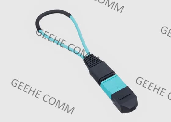 0.3m OM4 MPO MTP 광섬유 되돌림 어댑터