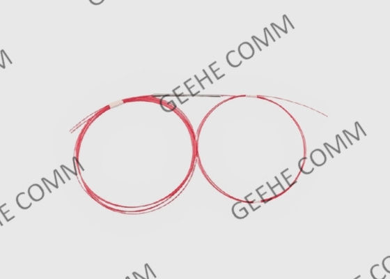 단일모드 900 um 루즈 튜브 융합된 WDM 재킷 코어링 섬유 1m 화이버 길이