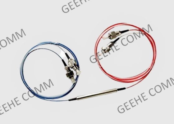 스틸 튜브 1310nm 사고 방식은 FC / PC 연결기와 WDM 저손실을 녹였습니다