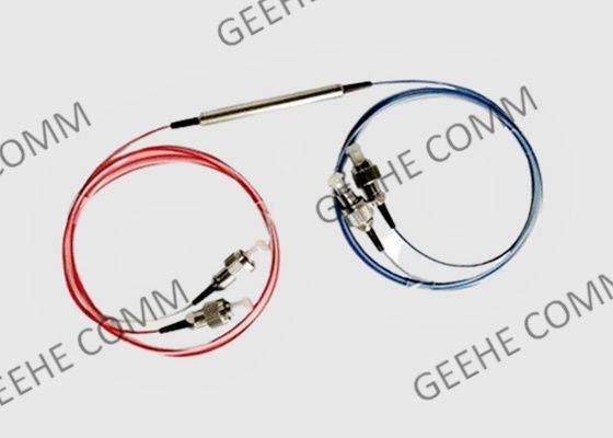 스틸 튜브 1310nm 사고 방식은 FC / PC 연결기와 WDM 저손실을 녹였습니다