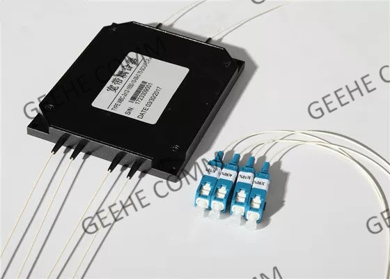 2×4 팬 아웃 1480nm은 광섬유 WDM 모듈을 녹였습니다