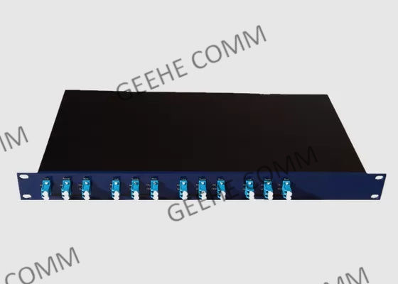 검은 다중 모드 이중 통신 1.2 밀리미터 12 항구 SC 섬유 플러그반