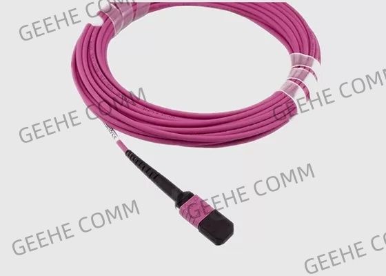 네트워크를 위한 MPO 남자 단일모드 9/125 섬유 옵틱 케이블에 여성인 MPO