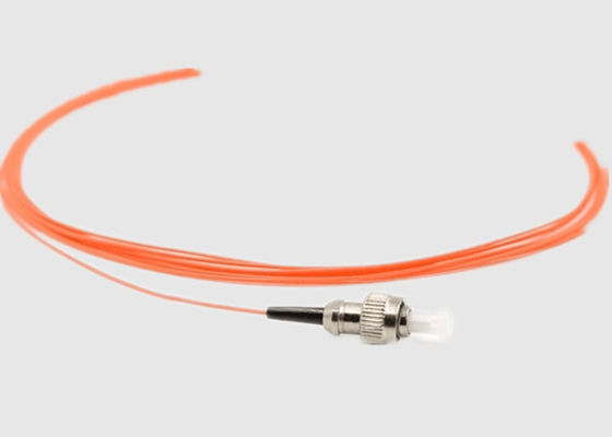 APC 단체 9/125 um 3.0MM ST 광섬유 땋아 늘인 머리