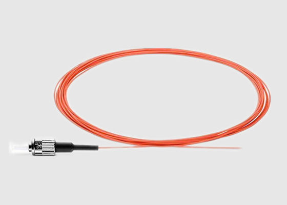 APC 단체 9/125 um 3.0MM ST 광섬유 땋아 늘인 머리