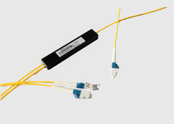 FTTH 듀얼 윈도우 분배기 비율 LC / UPC 1x2 FBT 연결기 WDM