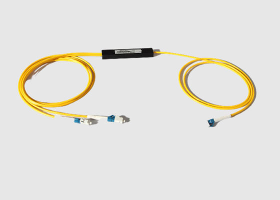 FTTH 듀얼 윈도우 분배기 비율 LC / UPC 1x2 FBT 연결기 WDM